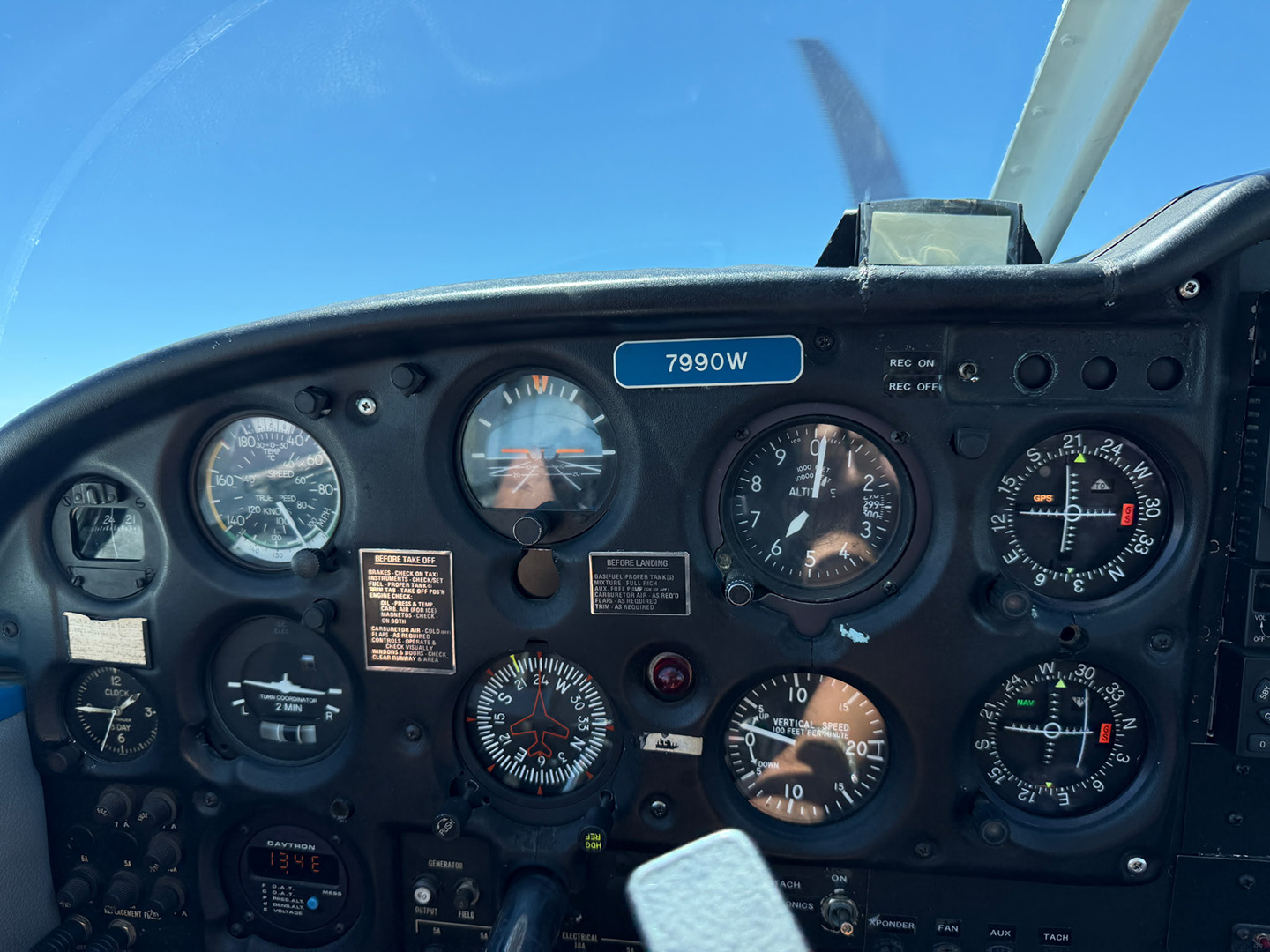 1964 Piper Cherokee 180C N7990W